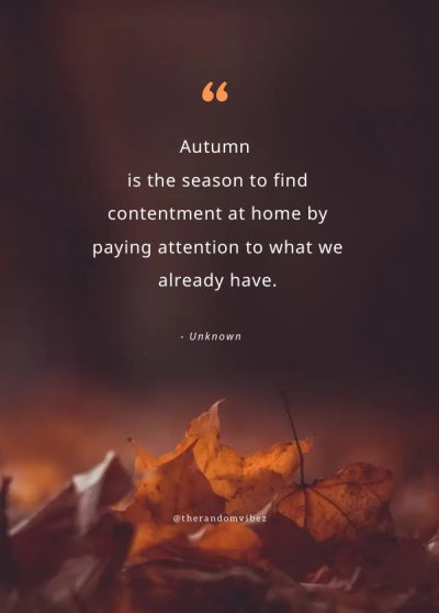 inspirational autumn quotes