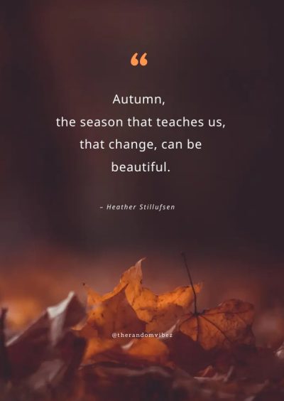 inspirational fall quotes