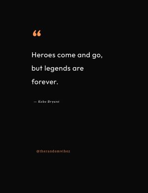 legends never die quote