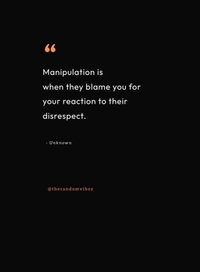 manipulation quotes