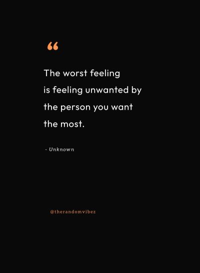 not feeling loved quotes