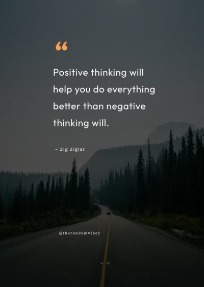 power of positive thinking quotes images