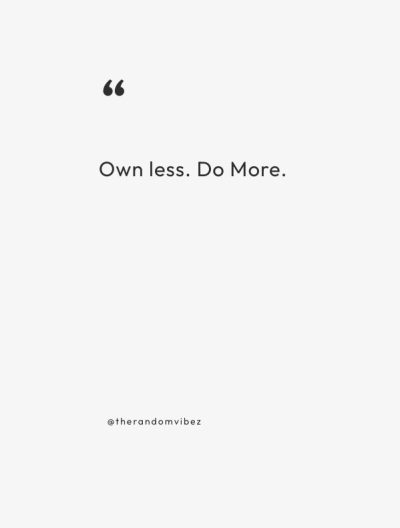 quote minimalist