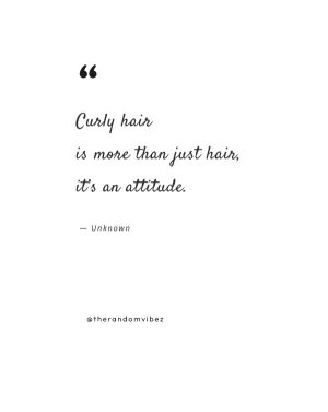 quotes about curly hair