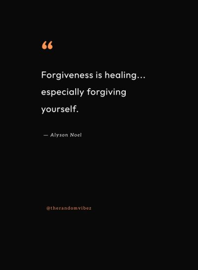 quotes about forgiving yourself