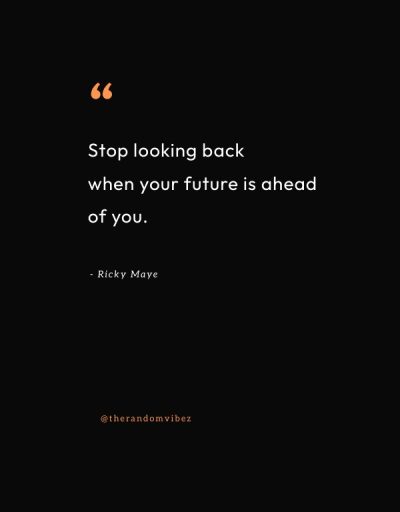 quotes about looking back