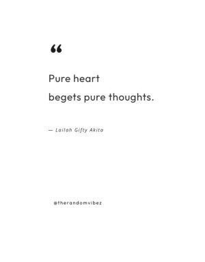 quotes about pure hearts
