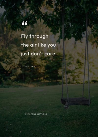 quotes about swings