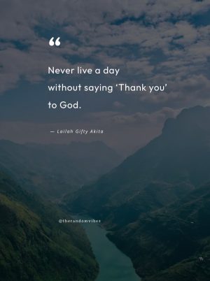 quotes about thanking god