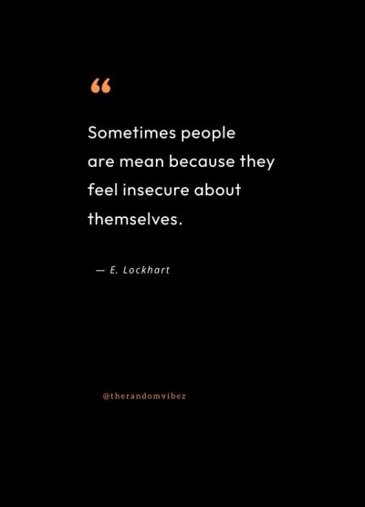quotes for insecure people