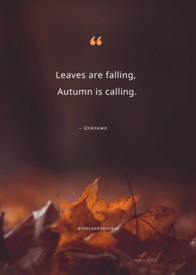 quotes on fall leaves