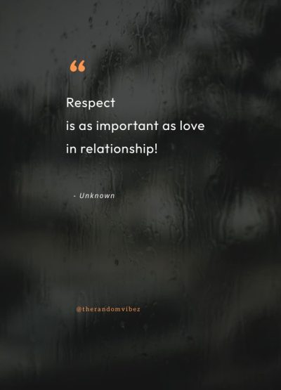 relationship respect quotes