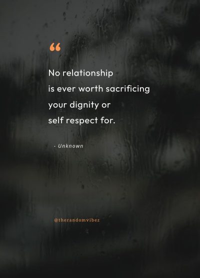 self-respect relationship quotes