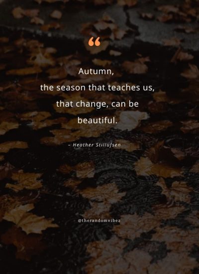 short autumn quotes