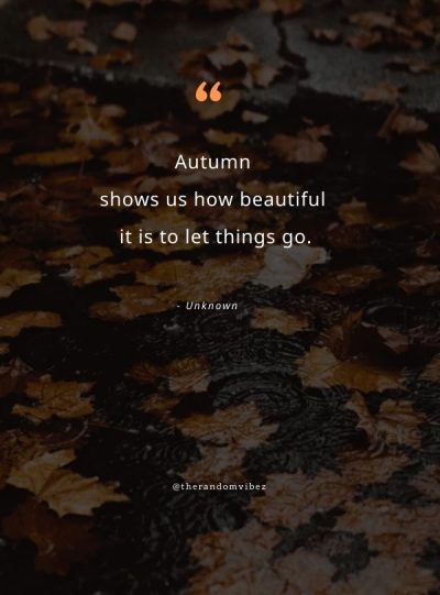 short inspirational fall quotes