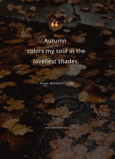 short quotes about autumn