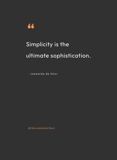 simplicity quotes