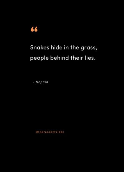 snake in the grass quotes