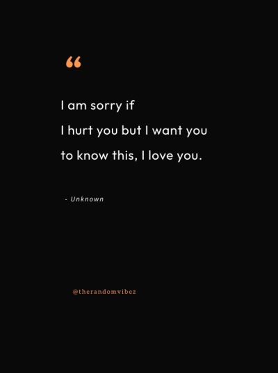 sorry love quotes