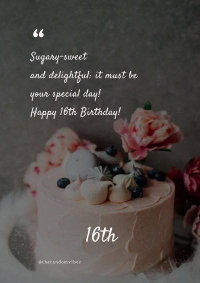 sweet 16 sayings