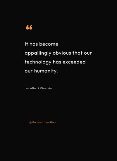 technology quotes by albert einstein