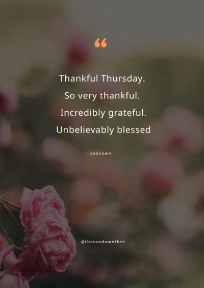 thankful thursday images and quotes