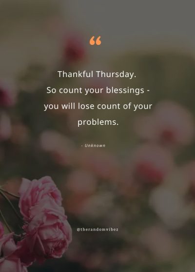 thankful thursday inspirational quotes
