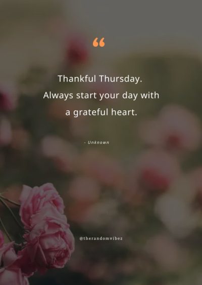 thankful thursday quotes 