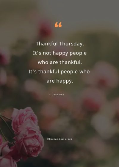 thankful thursday quotes