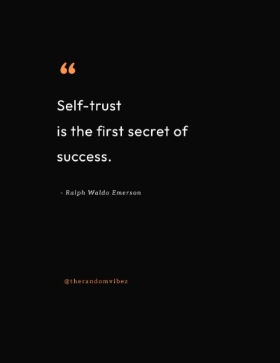 trusting yourself quotes