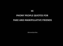 45 Phony People Quotes for Fake And Manipulative Friends