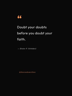 Quotes To Overcome Self-doubts