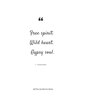 gypsy soul quote