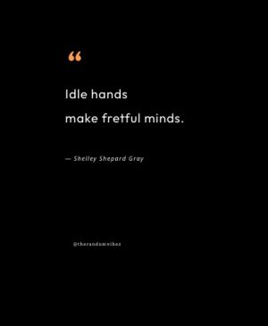 idle hands quote