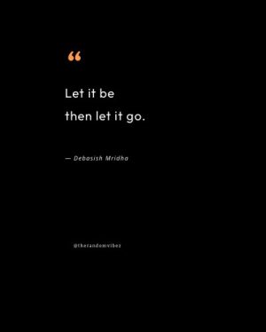 just let it be