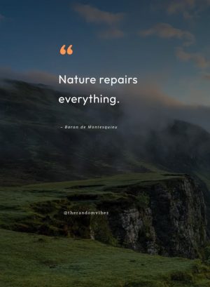 nature heals quotes images