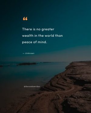 quote peace of mind images