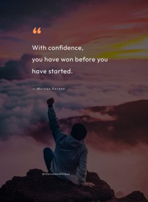 quotes about confidence in self
