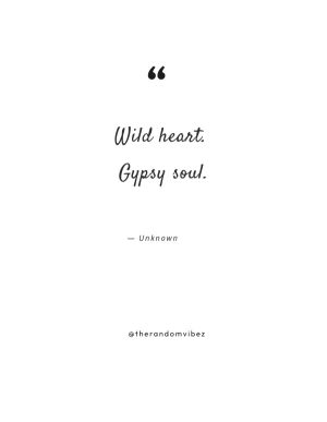 quotes about gypsy soul