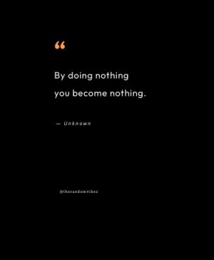 quotes on doing nothing