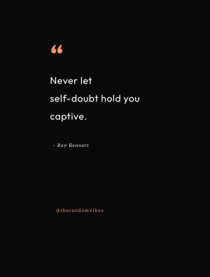 quotes on self doubt