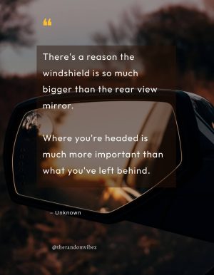 rear view mirror quotes life
