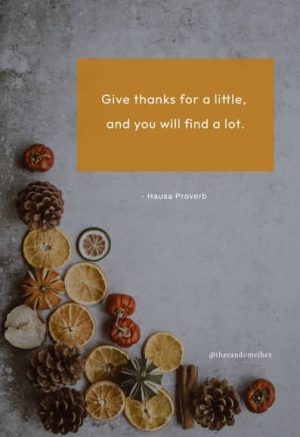 thanksgiving quotes short