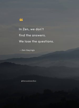 zen quotes on life