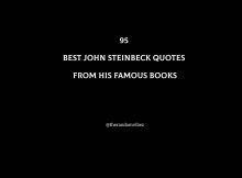 95 Best John Steinbeck Quotes From His Famous Books