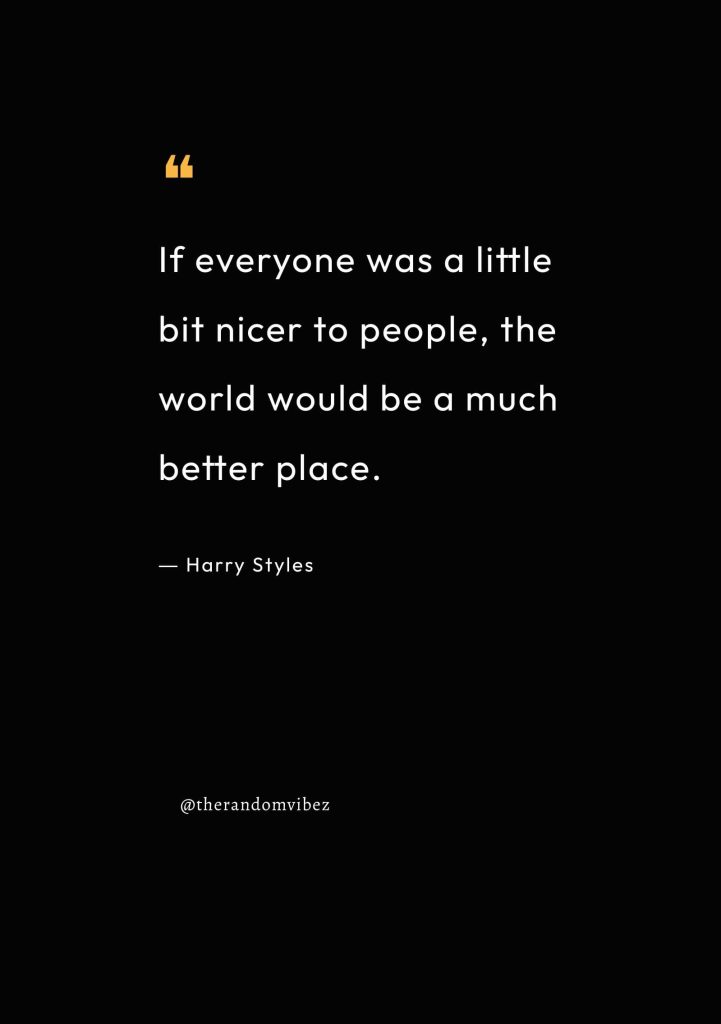 Top 77 Harry Styles Quotes & Lyrics On Love And Life – The Random Vibez