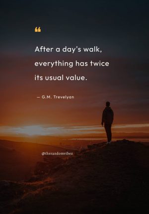 Quotation About Walking