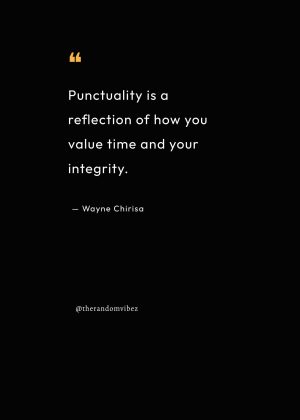 quotes about punctuality