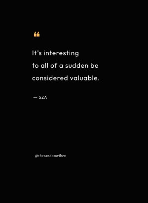 sza quotes