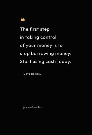 Dave Ramsey Money Quotes